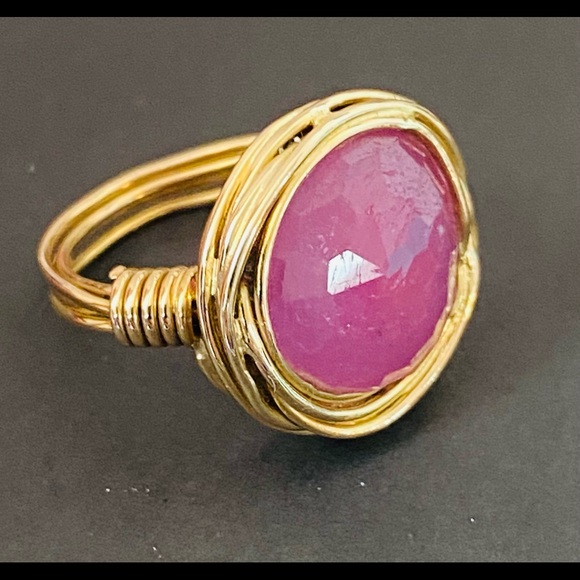 Handmade 18k gold Ruby ring - Picture 8 of 10